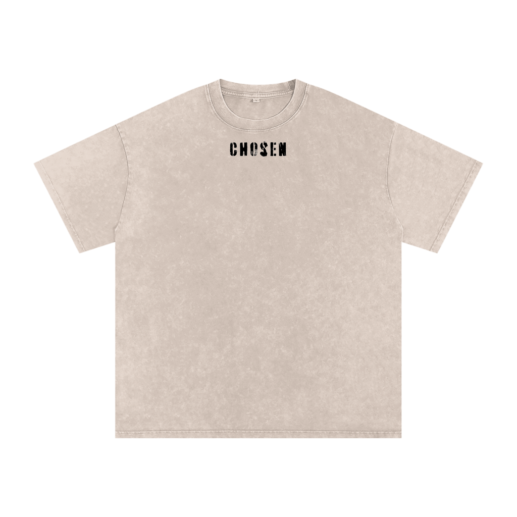 Snow Washed Oversized Cotton T-Shirt (CHOSEN COLLECTION) (LIMITED TIME ONLY)