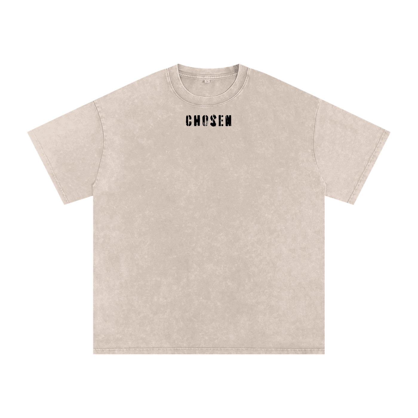 Snow Washed Oversized Cotton T-Shirt (CHOSEN COLLECTION) (LIMITED TIME ONLY)