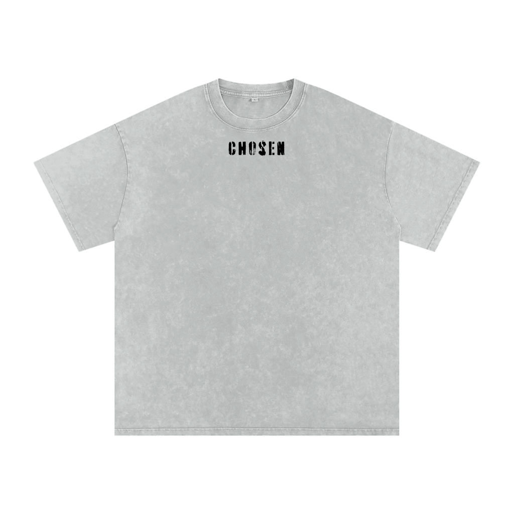 Snow Washed Oversized Cotton T-Shirt (CHOSEN COLLECTION) (LIMITED TIME ONLY)