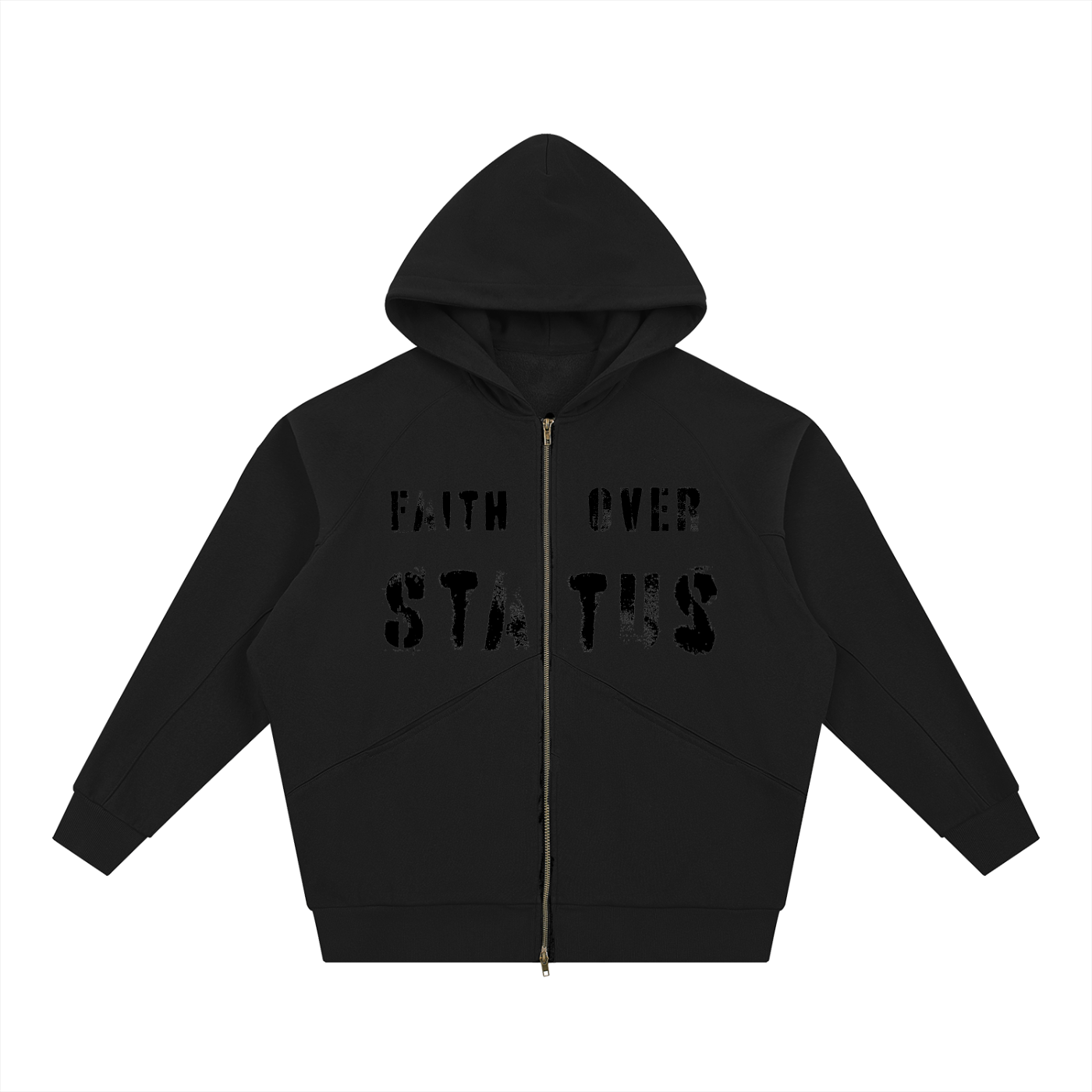 Dolman Sleeve Zip-Through Fleece  Hoodie (CHOSEN COLLECTION) (LIMITED TIME ONLY)