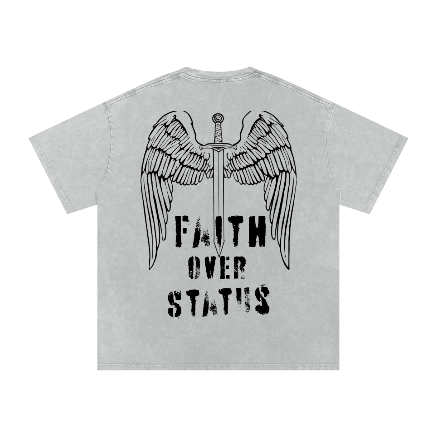 Snow Washed Oversized Cotton T-Shirt (CHOSEN COLLECTION) (LIMITED TIME ONLY)