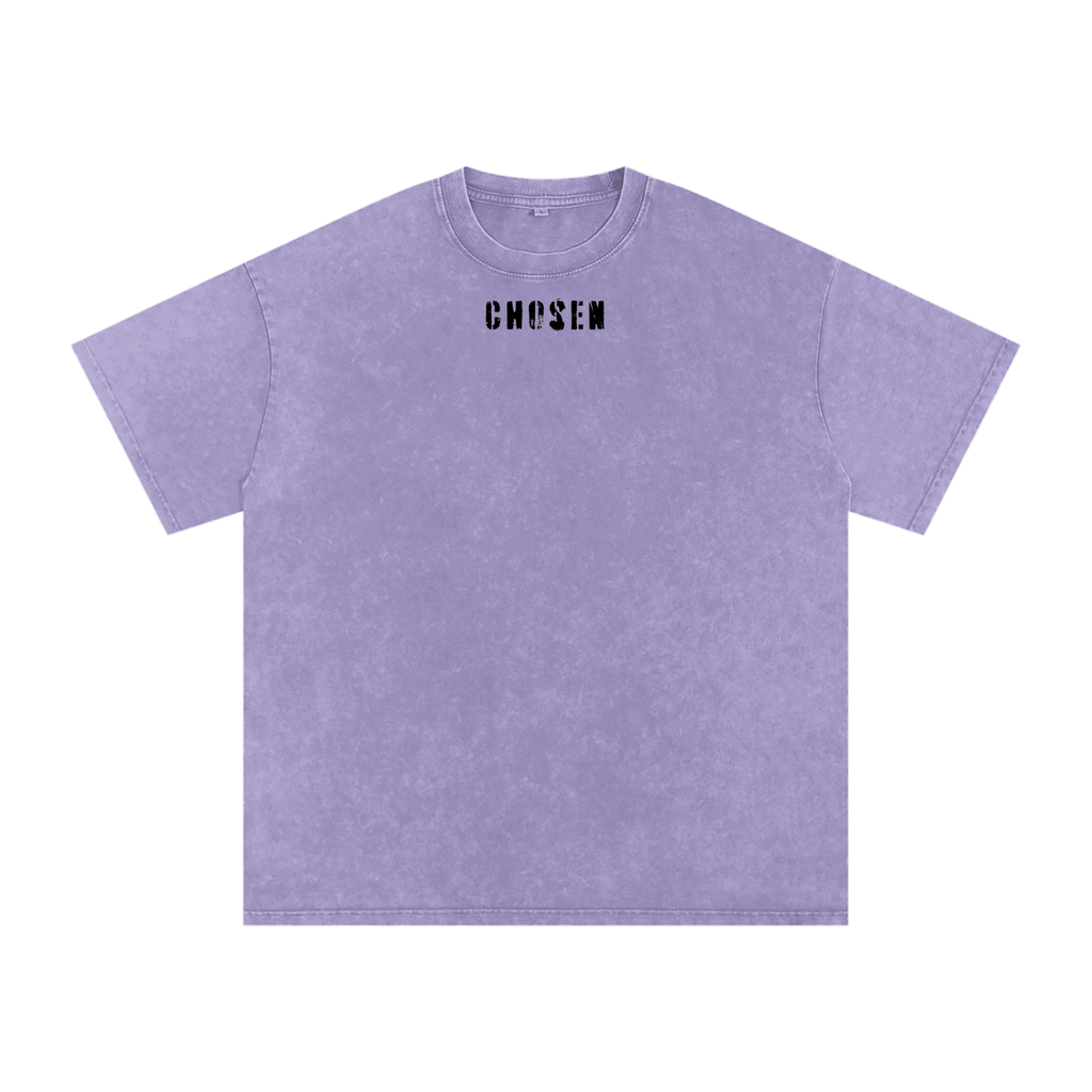 Snow Washed Oversized Cotton T-Shirt (CHOSEN COLLECTION) (LIMITED TIME ONLY)