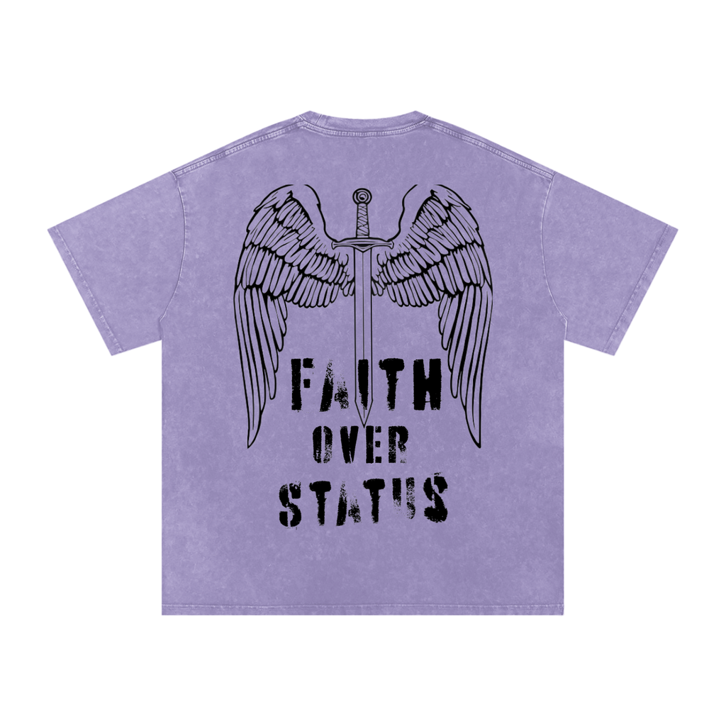 Snow Washed Oversized Cotton T-Shirt (CHOSEN COLLECTION) (LIMITED TIME ONLY)