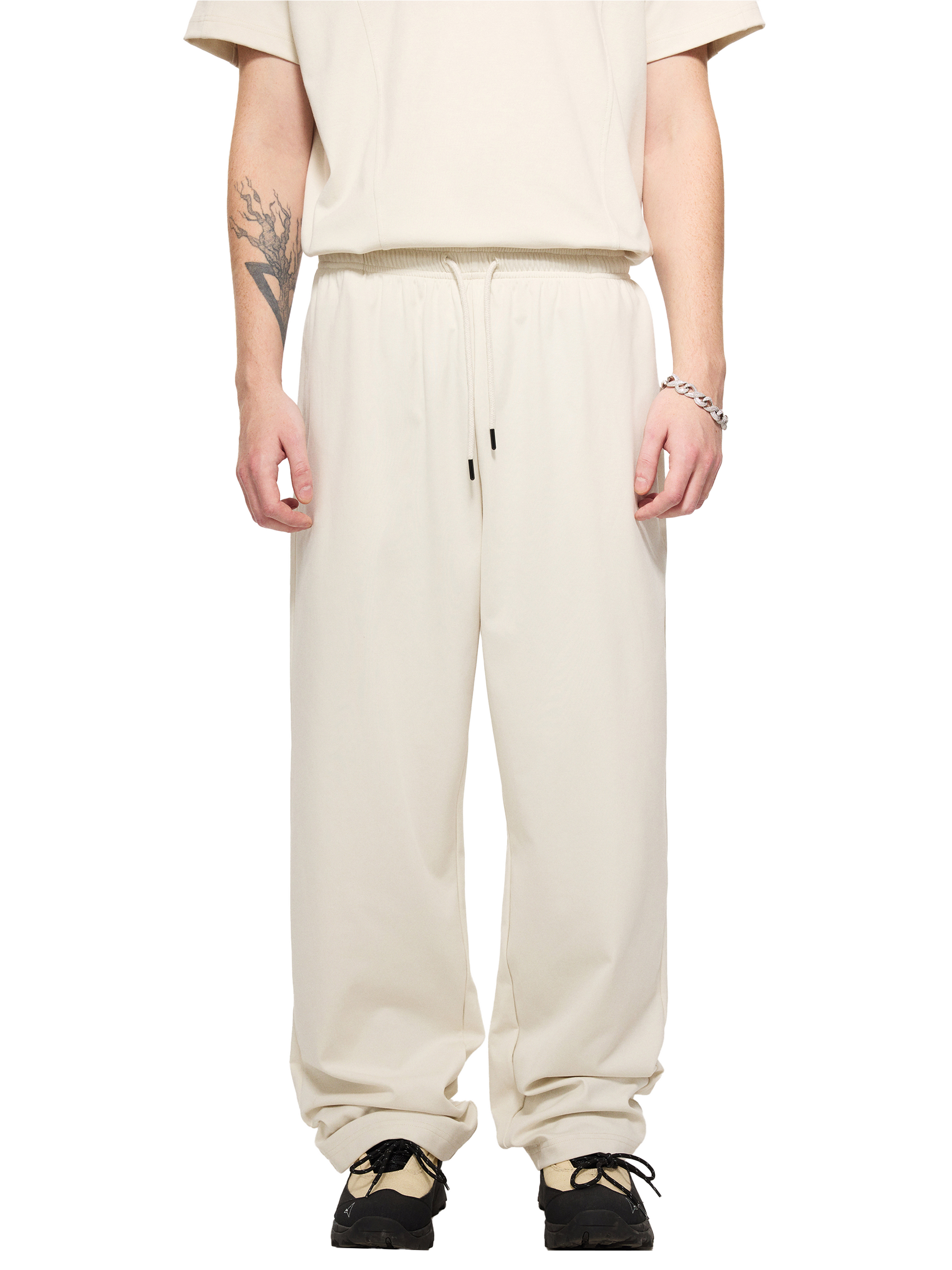 Mesh-Lined Quick-Dry Athletic Leg Pants