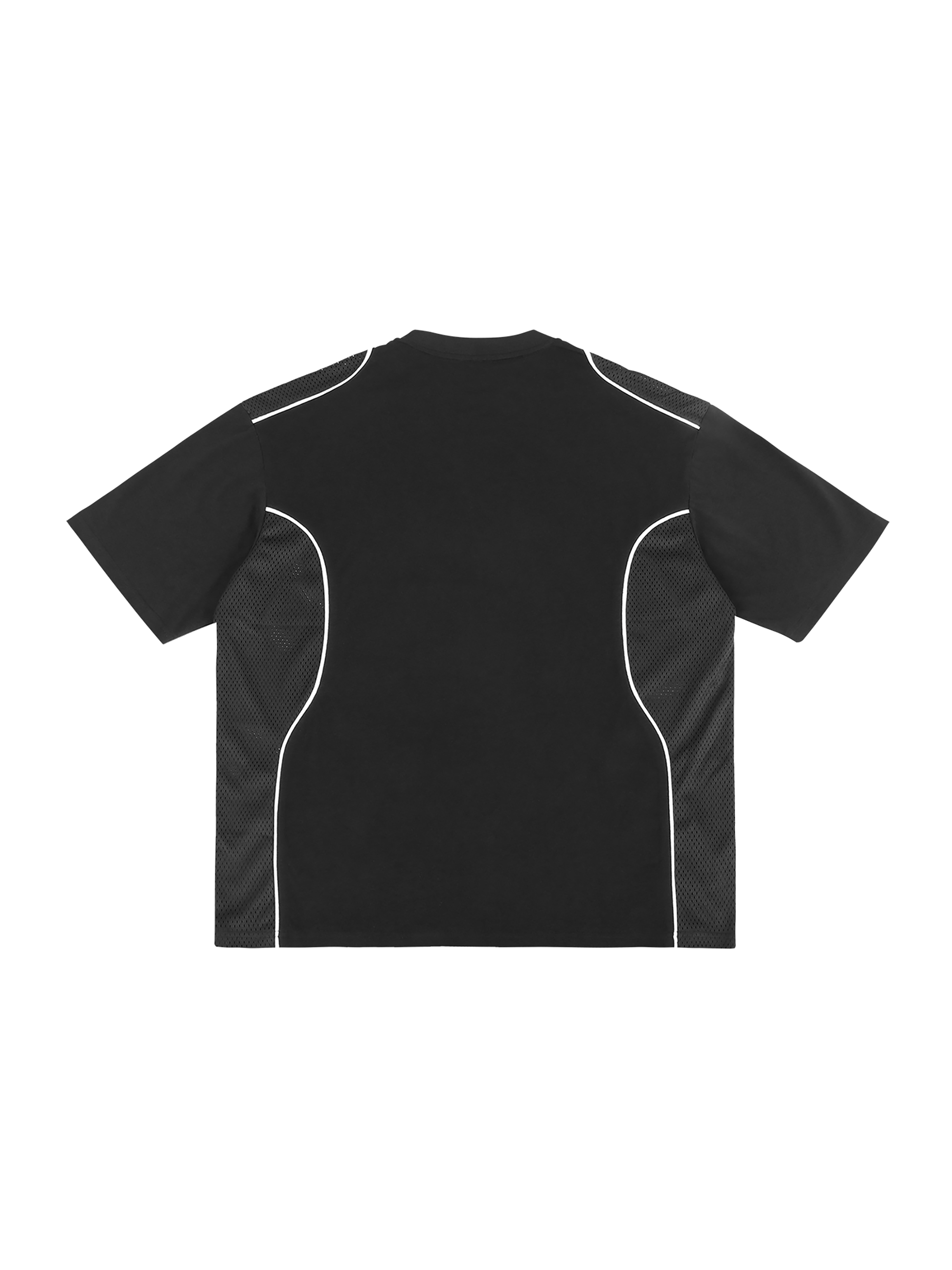 Contrast Piped Panel T-Shirt
